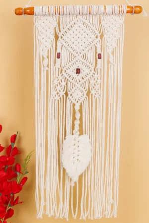 Wooden Dowel Wall Hanging