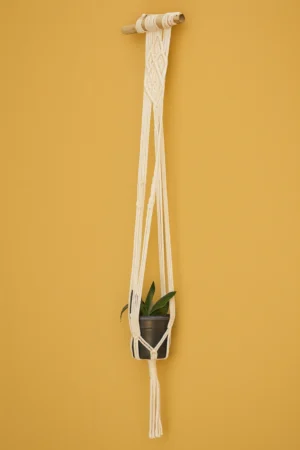 Wooden Dowel Pot Hanger